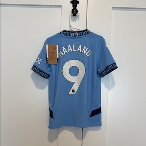 Kids Blue Soccer Jersey